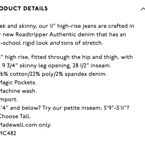 Madewell Roadtripper Jeans - Picture 7 of 7